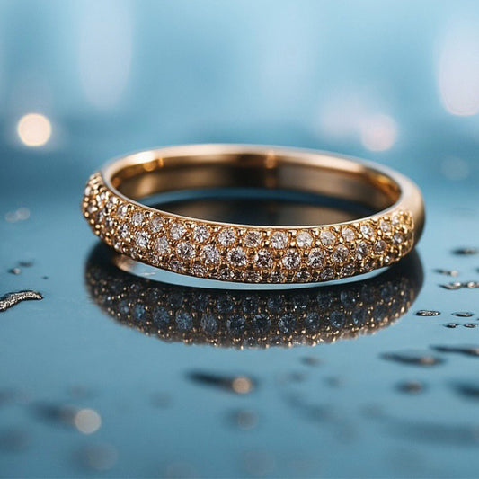 RoCo Wedding Ring Gold Diamond