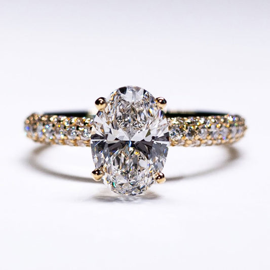 Diamonds Ro Eternal Wedding Ring Gold