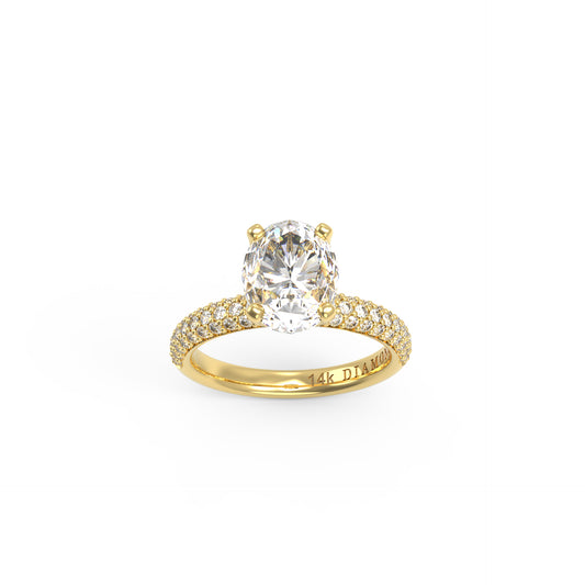 Diamonds Ro Wedding Ring Gold Eternal