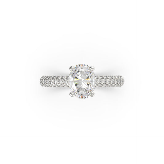 Diamonds Ro Eternal Wedding Ring Gold